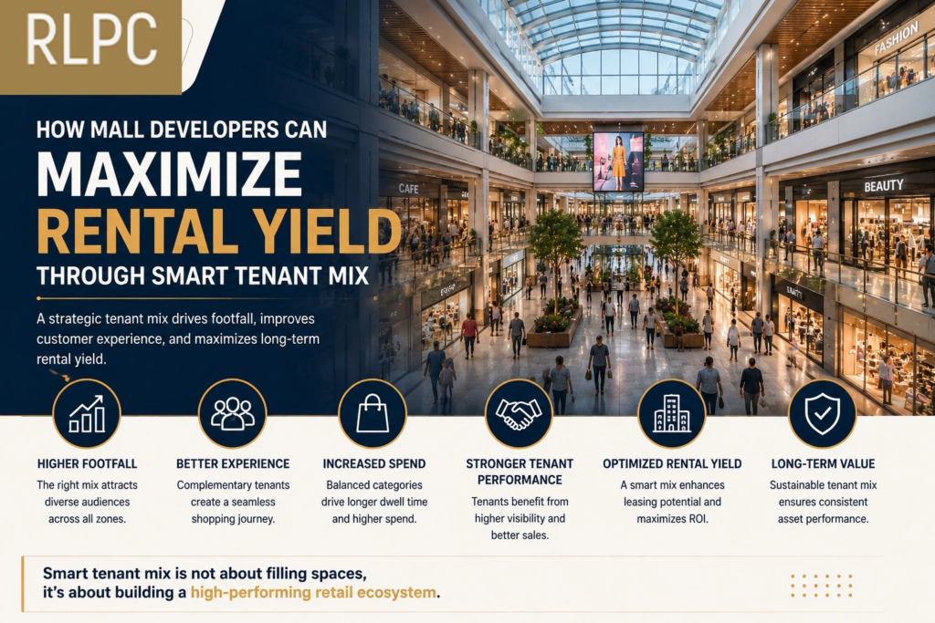 Smart tenant mix strategy improving rental yield and customer flow in shopping malls